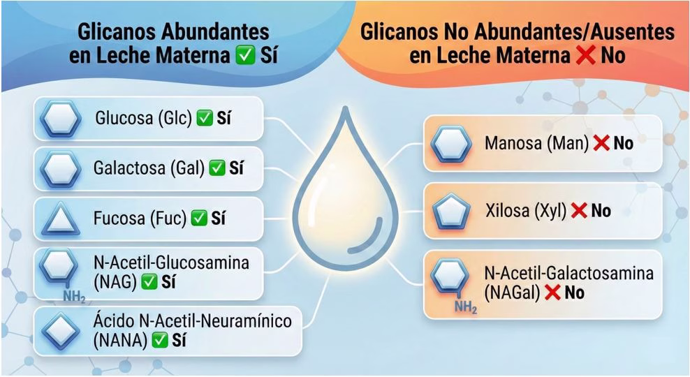 glicanos leche materna
